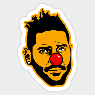 Antonio Brown Clown Pittsburgh Sticker